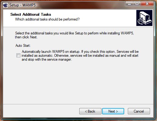 Wamp install configuration 2