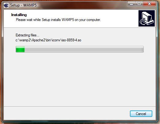 Wamp installing