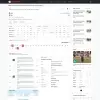 Live scores page in the cricket website template displaying real-time match updates