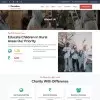 Humanitarian aid NGO details page html