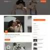 Photography blogs page responsive design