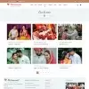 Indian marriage bureau events list page web design