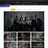 News template videos page layout showing top video categories and recent uploads