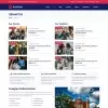 Bootstrap designed education sector about us page