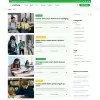 University blogs website template