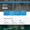 Healthcare website template home page html