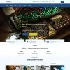 Electronic shop template html