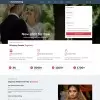 Matchmaking website template home page