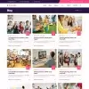 Child education blogs page web design