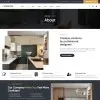 About interior furniture shop responsive web page