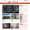 News listing page with a dedicated section for breaking news