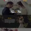 Marriage website template free download