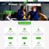 Organization services page design bootstrap