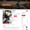 Motorbike product details page