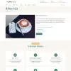 About us page to share passion for coffee