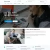 Accountant website template home page