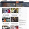 Industry news and trends list website page