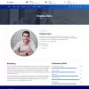 Software company developer details bootstrap 5