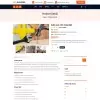 Construction product details with selling options and user review form