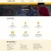 Services page to presentation of services like building construction, renovation