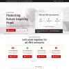 Insurance company website template main