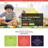 Elementary school website template home