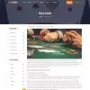 Bootstrap5 designed gambling blog details