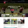 Football website template home page html