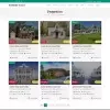 Realtors property listing with price web page