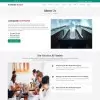 Real estate realtor agency profile page bootstrap 5