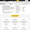 English teacher website template bootstrap services