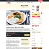 Blog details page to showcase your recipes, cooking tips, and unique insights into the art of making pizza