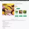 Gardening eCommerce product details with price page template