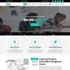 Teaching website template home page html design