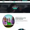 Teacher teaching blogs page template in bootstrap