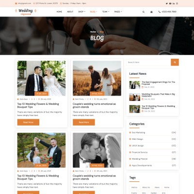 Marriage bureau blogs listing page