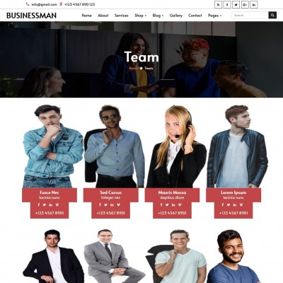 Entrepreneur business template teams