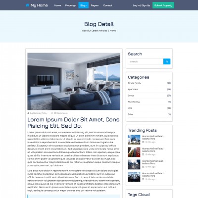 Resonsive property blog details page html