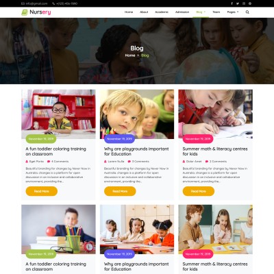 Child development blogs & parenting tips listing page