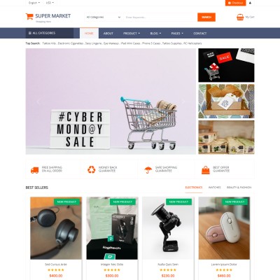 15+ Ecommerce Website Templates - TemplateOnWeb - Page 2 of 2