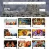 Shrine wordpress theme events list page design